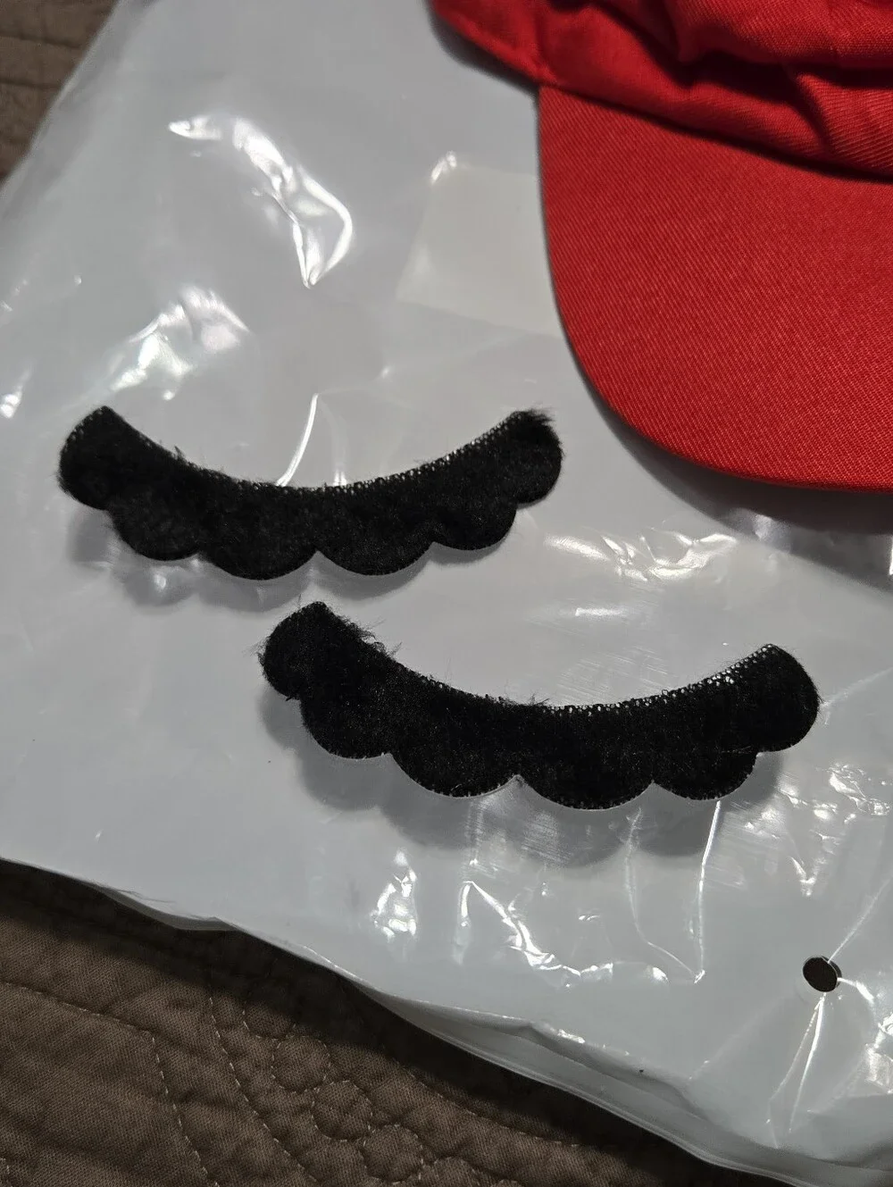 Mario Deluxe Costume Accessories - Super Mario Brothers Mario Red Cap, OS